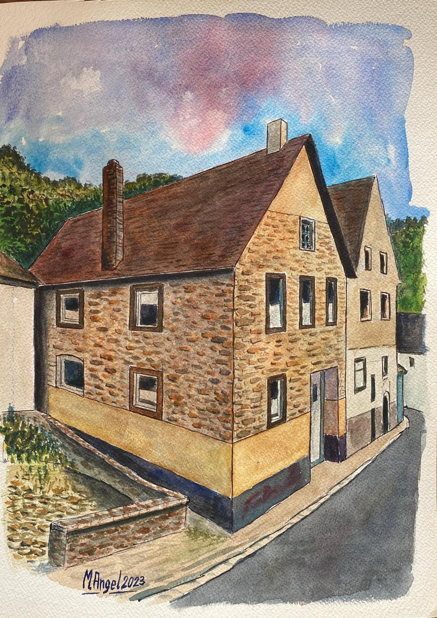Helles, Gemuetliches Haus Mit Moselblick Vila Müden Exterior foto